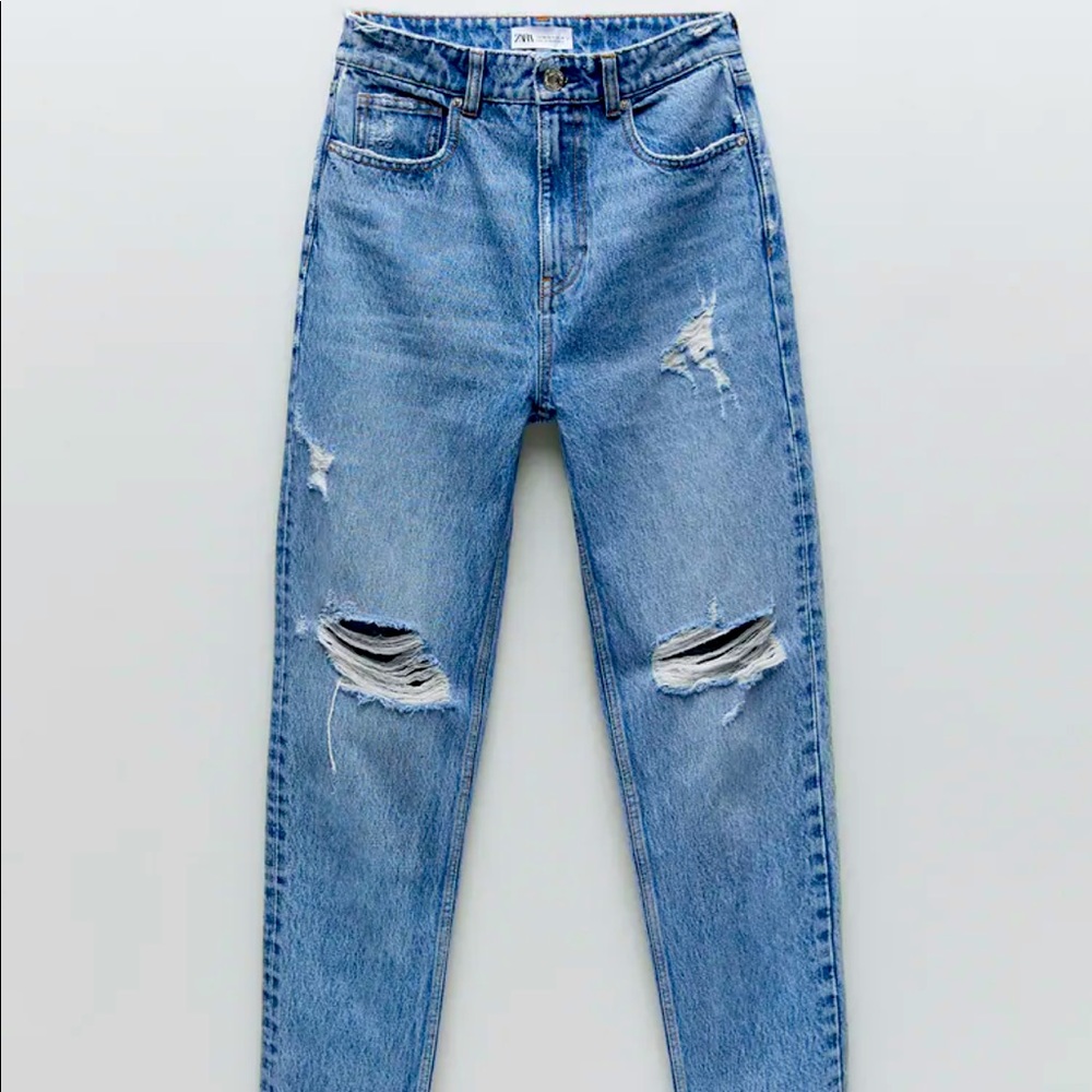 ZARA Mom Jeans — NWT